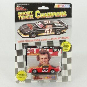 Racing Champions Short Track Champions Rusty Wallace #66 Alugard Die Cast Car